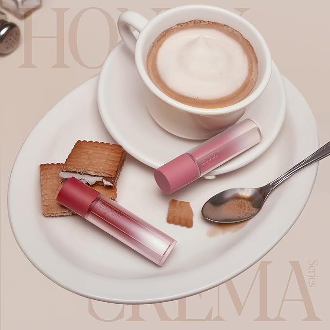 Espoir Couture Lip Tint Fitting Blur #12 Honey Coat 0.14oz | Soft and Creamy Color for Blurry Lip Look | Smudge-Proof Fixing Lip Stain | Lightweight and Comfortable Matte Finish