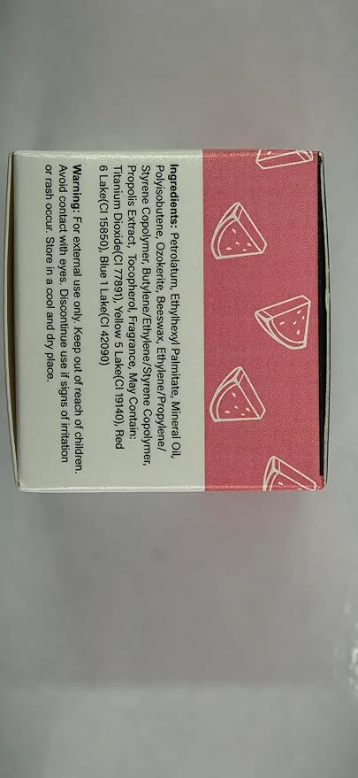 2 PCS Bee Lip Balm Honey Pot, Watermelon & Apple Lime Sleeping Lip Mask Overnight, Hydrating Prevention Dry and Cracked Lip Scrub, Reduces Lip Lines, Brightening Lip Color