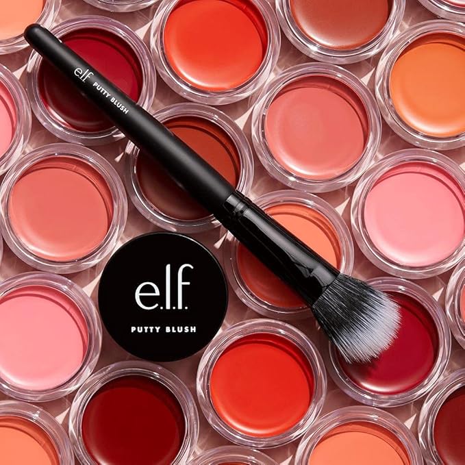e.l.f. Putty Blush, Creamy & Ultra Pigmented Formula, Lightweight, Buildable Formula, Infused with Argan Oil & Vitamin E, Vegan & Cruelty-Free, Turks and Caicos