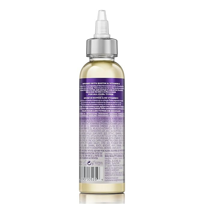 The Mane Choice Alpha Multi-Vitamin Scalp Hair Growth Oil, 4 Fl Oz, 1 Pack, Nourishing Scalp Oil with Biotin, Vitamin C, Rosemary, Rice Extract, Jojoba, Tea Tree & Castor Oil, Lightweight & Non-Greasy