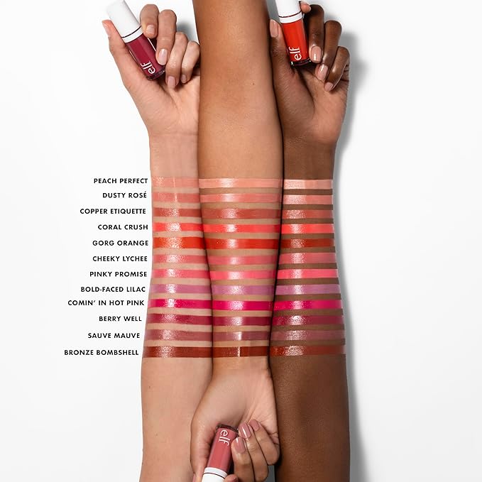 e.l.f. Camo Liquid Blush, Long-lasting Liquid Blush For High-pigment Color, Creates A Soft, Dewy Finish, Vegan & Cruelty-free, Suave Mauve