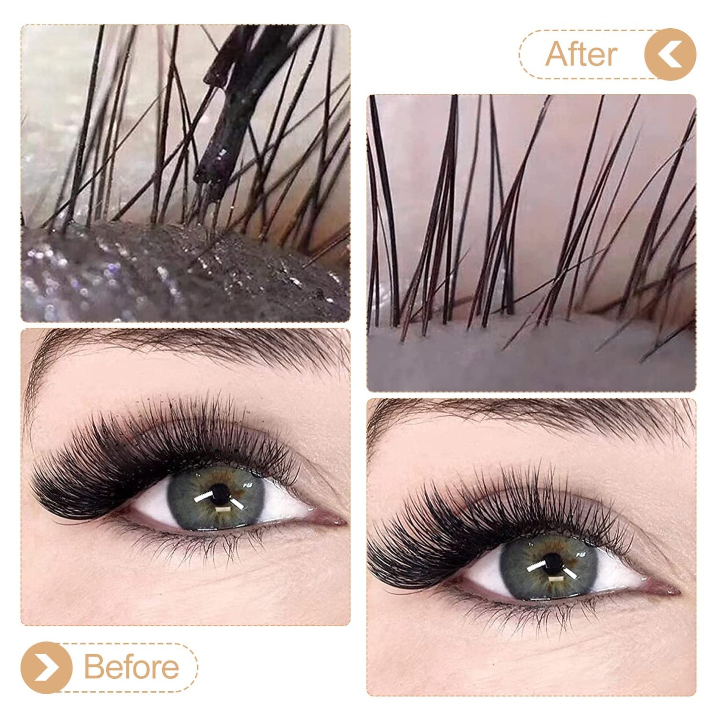 Eyelash Cleanser Concentrate 100ml Chamomile Professional Lash Shampoo Foaming Cleanser Paraben & Sulfate Free Non-lrritating Wash for Extensions Lashes with Salon Home Care-Makes 20 Bottles
