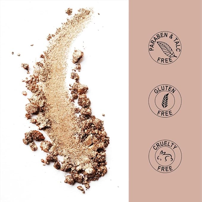 Jerome Alexander New Again Eyeshadow Palette & Brush, 6 Buildable & Blendable Micronized Powder Shades (Autumn Haze)