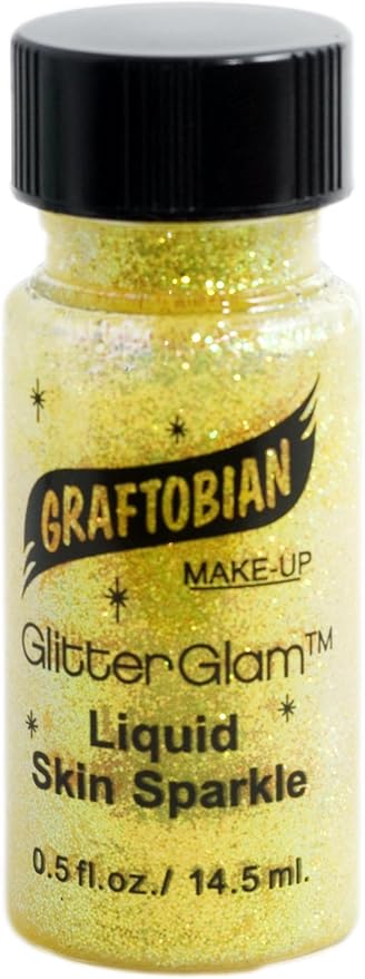 Graftobian Liquid Glitter - Golden Sunlight (0.5 oz)