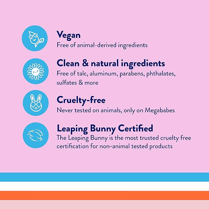 Megababe Sweat Absorbing Body Powder - Body Dust | with Lavender & Aloe | Talc-Free, All Natural | 6 oz