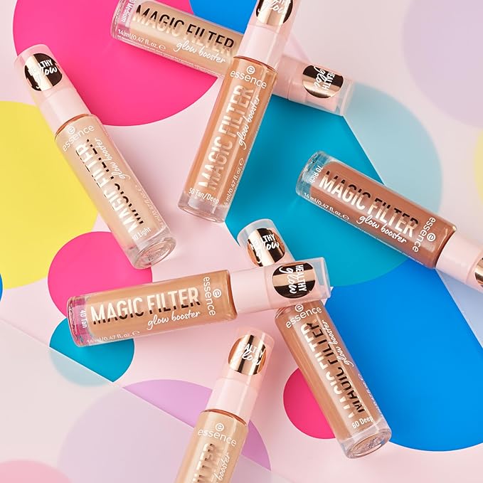 essence | Magic Filter Glow Booster | Complexion Perfector for a Radiant, Soft Focus Effect | Vegan & Cruelty Free
