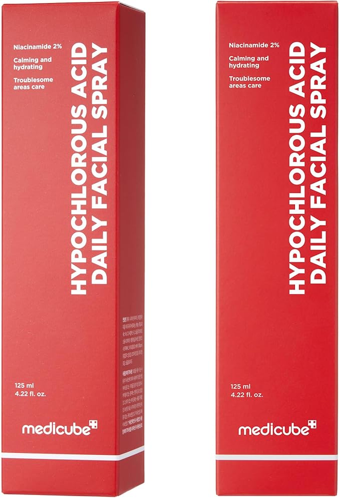 medicube Power Soothing Spray | Hypochlorous Acid Spray For All Skin Types, Delicate Skin | Daily Skin Solution & Post-Sun Care | HOCI Facial Mist for Soothing & Calming | Korean Skincare | 4.22 fl.oz
