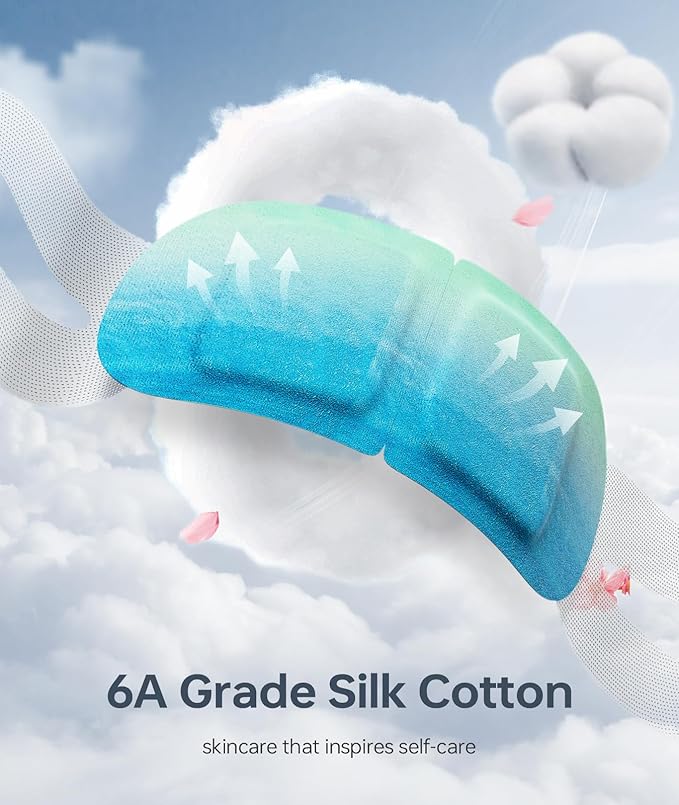 2 Pack Steam Eye Masks SPA Warm Sleep Eye Mask