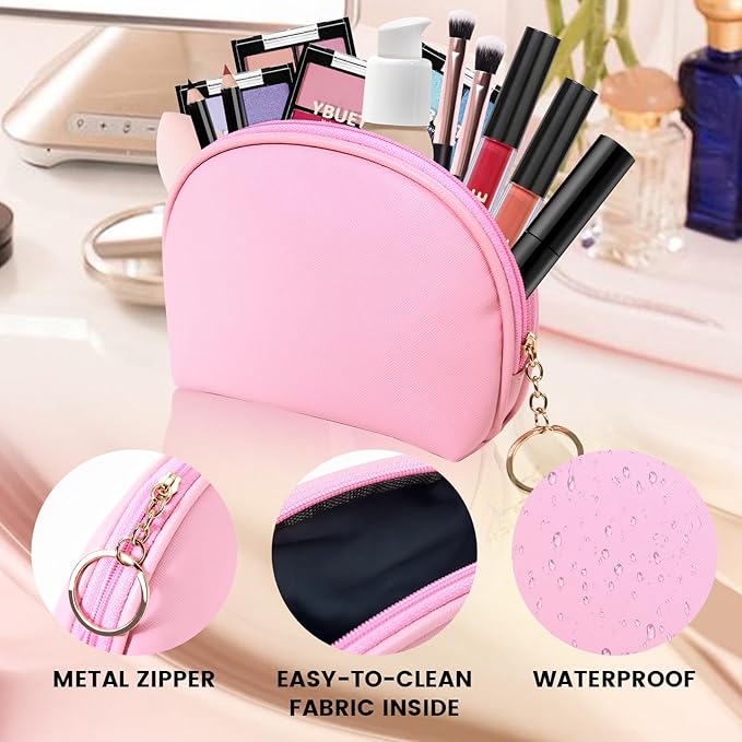 Makeup Set for Girls Teens Women, Makeup Kits for Teen, Makeup Gift Set for Beginners Teenagers, Travel Makeup Kit with Eyeshadow Blusher Contour Foundation Mascara Eyeliner Cosmetic bag