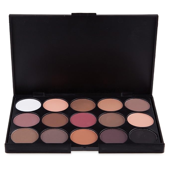 Pro 15 Colors Eyeshadow Makeup Palette Cosemetic Contouring Kit - Ideal for Professional and Daily Use