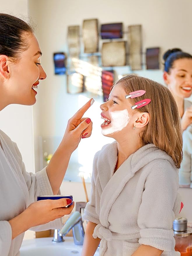 8Pcs No Bend No Crease Hair Clips- Styling Duck Bill Clips Alligator Hair Barrettes for Styling Sectioning, Small Gifts for Women Girl Salon Hairstyle Hairdressing Bangs Waves, Gradient Pink