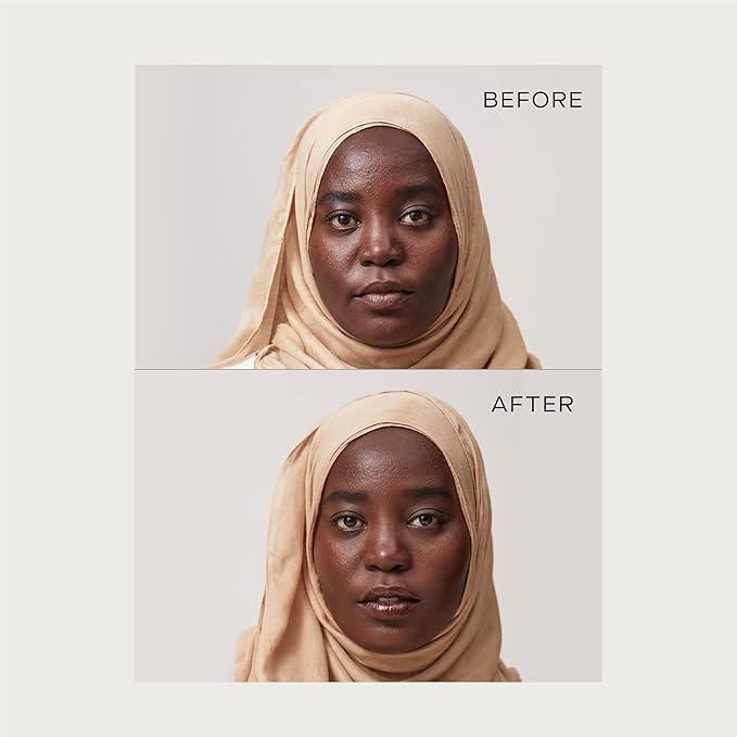 Summer Fridays Sheer Skin Tint - Tinted Moisturizer with Hyaluronic Acid - Helps Diminish Uneven Skin Tone - Sheer to Light Coverage - Shade 8 - Medium Deep with Neutral Warm Undertones (1 Fl Oz)