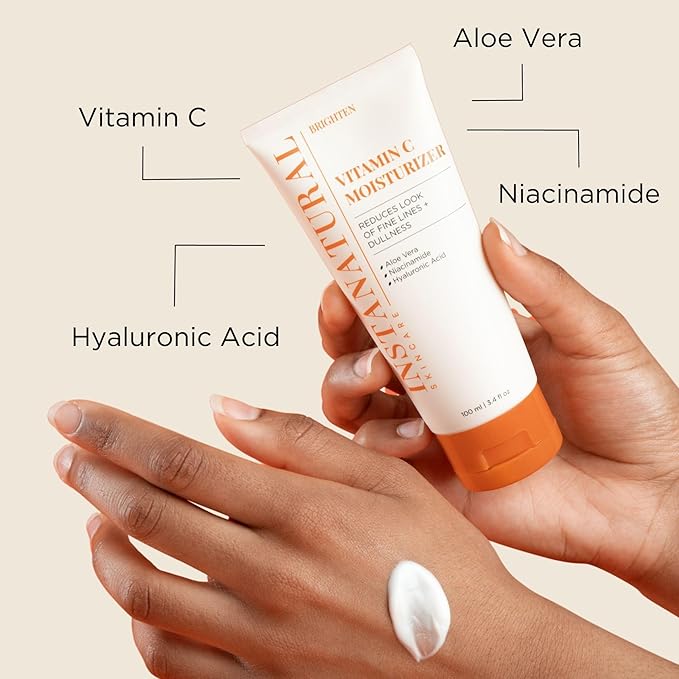 InstaNatural Skin Care Set, Vitamin C Face Wash, Toner, Serum and Moisturizer , Hydrating, Anti Aging and Brightening
