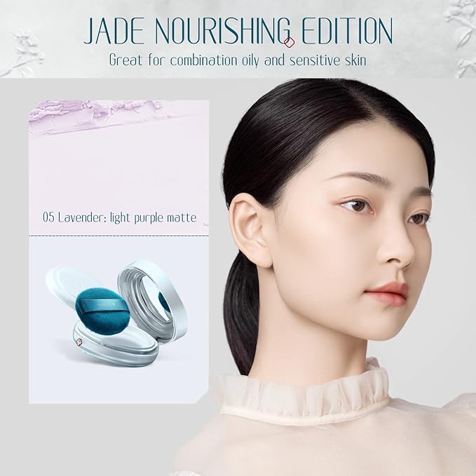 FLORASIS Flawless Jade Breathable Setting Powder (05 Lavender)
