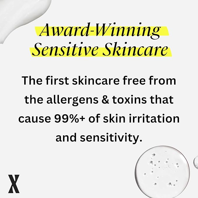 Micellar Water - Gentle Makeup Remover, No Rinse Cleanser & Toner for Sensitive Skin - No Common Irritants - Free from Alcohol, Oil, & Fragrance - 7 Ounce