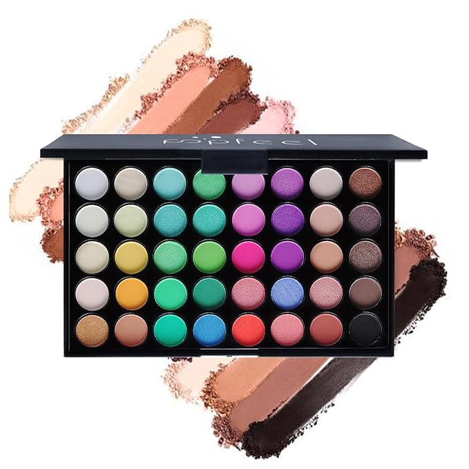 All in One Makeup Kit for Women Full Kit Girls Makeup Gift Sets Xmas Essential Bundle Include Eyeshadow Palette Lipstick Blush Concealer Eyeliner Mascara Foundation Brush Eyebrow Pencil