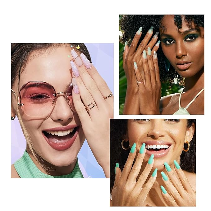 Acrylic Nail Brush Size #16, KEMEISI 100% Pure Kolinsky Nail Art Brushes Sturdy Handle Oval Shaped Acrylic Powder Nail Design Tools for Professional Manicure DIY Home Salon (Green)