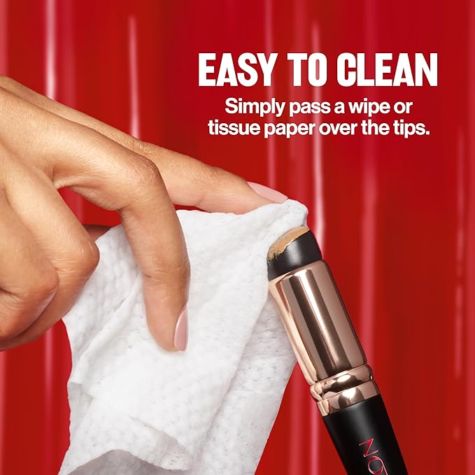 Revlon Dual Ended Jelly Makeup Blender Tool, Silicone Makeup Applicator for Blush, Bronzer, Concealer, Contour, Eyes, and Lips, 1 count