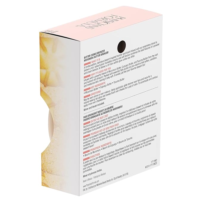 Physicians Formula Murumuru Butter Bronzer Face Makeup, Cheat Day Donut, Sugar (Pack of 2)