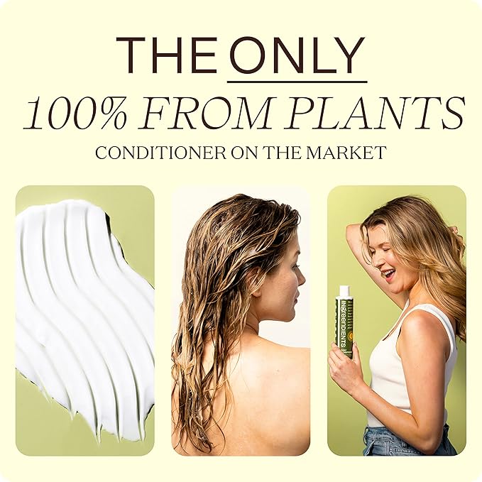 Tea Tree Hair Conditioner - Organic, Sulfate-Free, Color-Safe, Silicone-Free, Cruelty-Free, with Shea Butter and Jojoba Oil