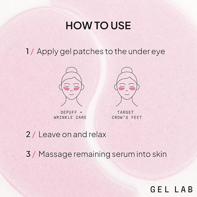RENEW Retinol & Collagen Under Eye Patches - Korean Skincare Hydrating Eye Mask for Fine Lines, Wrinkles, Firming, Brightening - 60 Patches