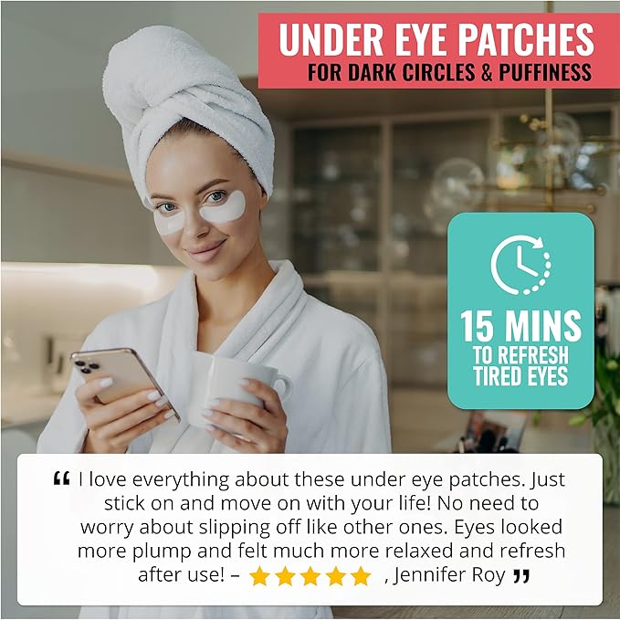 Panda Hydro-gel Eye Patches, Snail