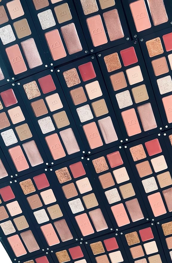 Multi-Effect Palette | All In One Palette | Bianca Makeup | Reusable Magnetic Palette | With Eyeshadows, Lipstick, and Blush | Find the effect you desire | Makeup Palette (Every Day)