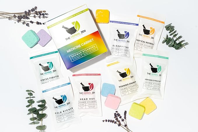 Shower Steamers Aromatherapy Variety Pack - Shower Bombs Made in The USA - Aromatherapy Bath Gifts for Women - Back to School Gift - Shower Tablets Mothers Day Gift