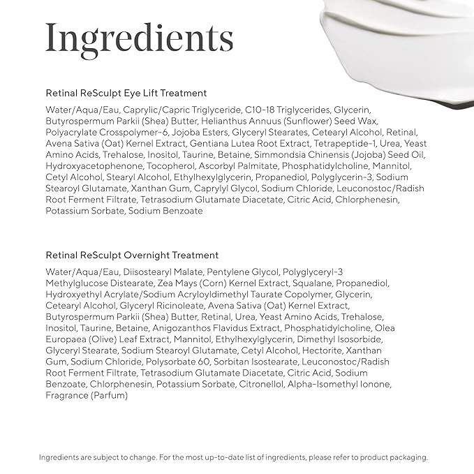 Murad Retinal Trial Kit - Lift and Resculpt with Retinal 2-Piece Trial Kit ($73 Value) - Anti-Aging Set Encapsulated Retinal - Retinal Serum 0.5Fl Oz, Retinal Eye Cream 0.11Fl Oz