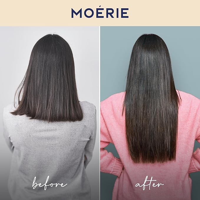 Moerie Ultimate Mineral Shampoo and Conditioner Set - Vegan Friendly, Paraben Free, Hair Growth Products for Longer, Thicker, Fuller Hair - Includes Hair Mask- Double Set
