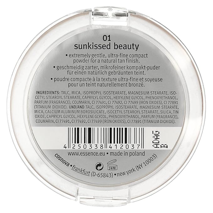 Essence Mosaic Compact Powder 01 Sunkissed Beauty 0.35oz by Essence
