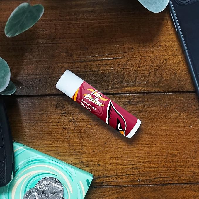 FANMATS 34603 Arizona Cardinals Smooth Mint SPF 15 Lip Balm