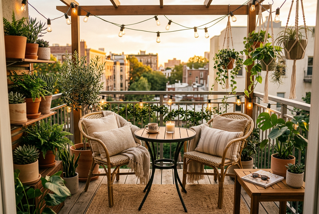 Small Balcony Ideas: How to Create a Cozy and Stylish Outdoor Retreat