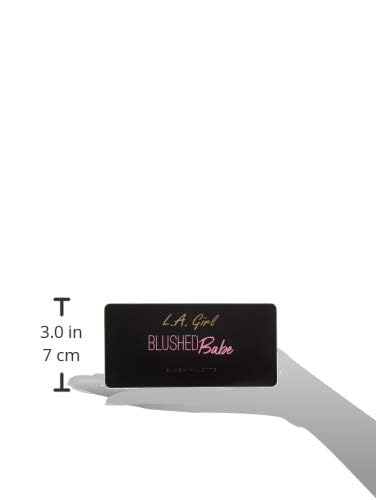 L.A. Girl Fanatic Blush Palette, Blushed Babe Pinks, 1 oz