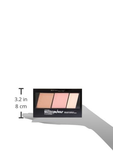 Maybelline Facestudio Master Contour Face Contouring Kit, Light to Medium, 1 Count