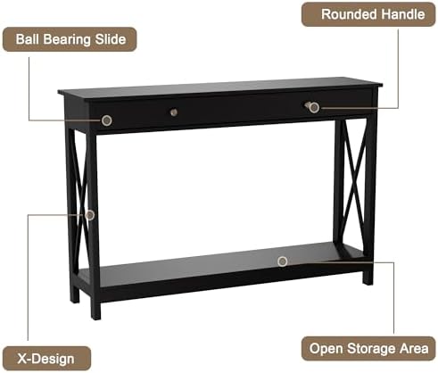 Treocho 47" Farmhouse Console Table - Image 5