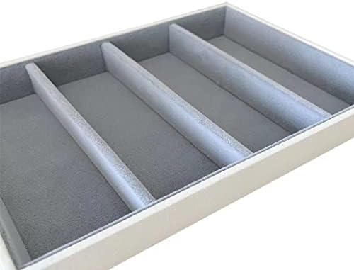 Premium Quality Sunglasses Tray Organizer Display PU Leather Exterior Soft - Image 3