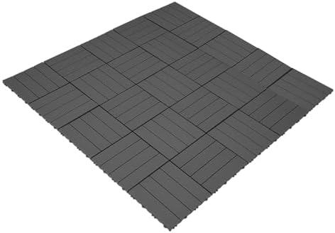 30 PCS Plastic Interlocking Deck Tiles by Libsaerty-Buynow_LLC