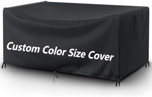 Custom Size Dust Covers, Waterproof Outdoor Furniture Cover, Customizable by Ziewee