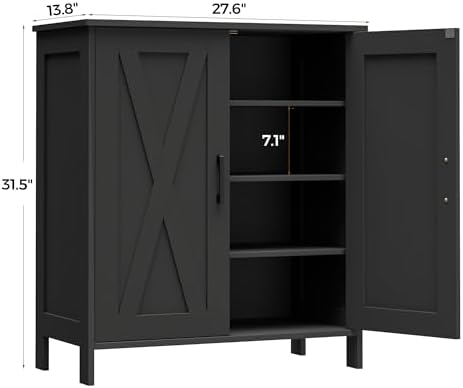 Homleke Farmhouse Shoe Cabinet - Image 2