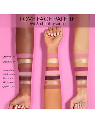 Natasha Denona Love Face Eyeshadow & Cheek Essential Palette