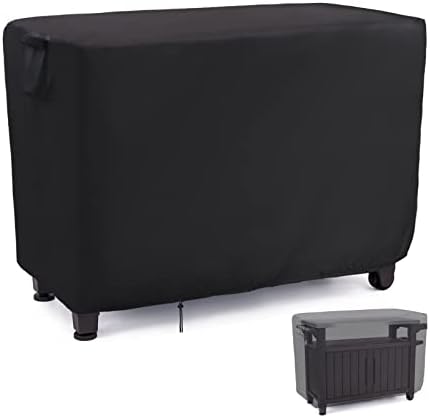 Patio Prep Table Cover for 52 Inch Keter Unity XL Portable Outdoor Table by Jungdaoutdoorfurniturecover