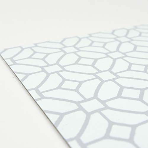FloorPops Lattice Peel and Stick Floor Tiles, Geometric Vinyl Floor Tiles - Image 5