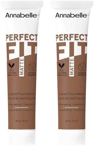 Annabelle Perfect Fit Foundation, Chestnut, 1 Ounce (Pack of 2)