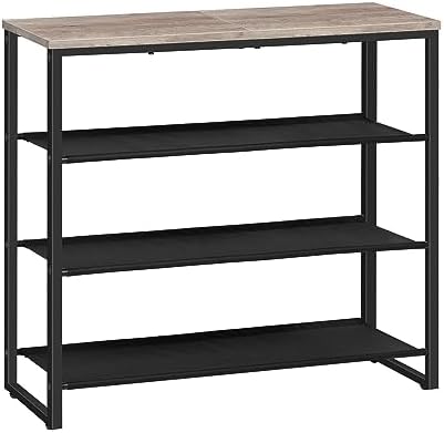 HOOBRO Shoe Rack, 4 Tier Shoe Storage Organizer by HOOBRO