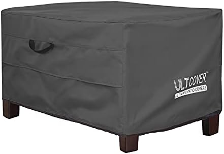 ULTCOVER Waterproof Patio Ottoman Cover 40L x 30W x 20H in by ULTCOVER