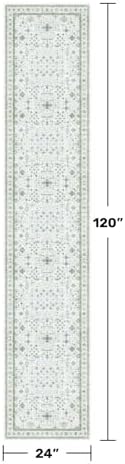 Hazo Haus Oushak Runner 2x10 Hallway Rug - Image 2