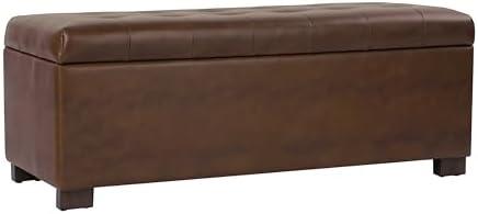 HomePop 46" Tufted Storage Bench by HomePop