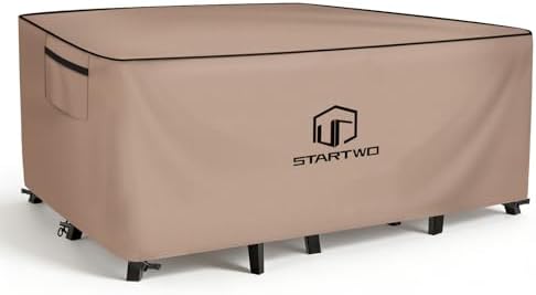 STARTWO Outdoor Furniture Covers Waterproof, Table and Chairs General Purpose by Unknown