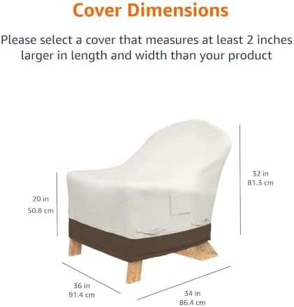 Amazon Basics Outdoor Patio Furniture Cover - Image 5